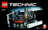 Istruzioni per la Costruzione - LEGO - Technic - 42032 - Ruspa cingolata: Page 1