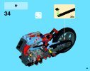 Istruzioni per la Costruzione - LEGO - Technic - 42036 - Super Moto: Page 49