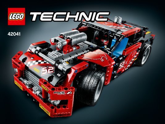 Istruzioni per la Costruzione - LEGO - Technic - 42041 - Camion da gara: Page 1