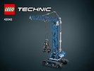 Istruzioni per la Costruzione - LEGO - Technic - 42042 - Gru cingolata: Page 1