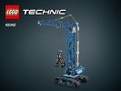 Istruzioni per la Costruzione - LEGO - Technic - 42042 - Gru cingolata: Page 1