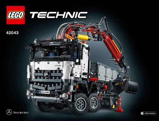 Istruzioni per la Costruzione - LEGO - Technic - 42043 - Mercedes-Benz Arocs 3245: Page 1