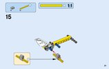 Istruzioni per la Costruzione - LEGO - Technic - 42044 - Jet acrobatico: Page 21