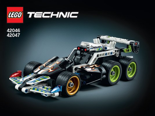 Istruzioni per la Costruzione - LEGO - Technic - 42046 - Superbolide: Page 1