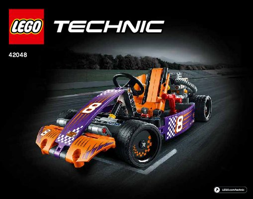 Istruzioni per la Costruzione - LEGO - Technic - 42048 - Go-kart da corsa: Page 1