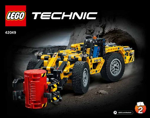 Istruzioni per la Costruzione - LEGO - Technic - 42049 - Carica-mine: Page 1