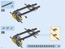 Istruzioni per la Costruzione - LEGO - Technic - 42053 - Volvo EW 160E: Page 12