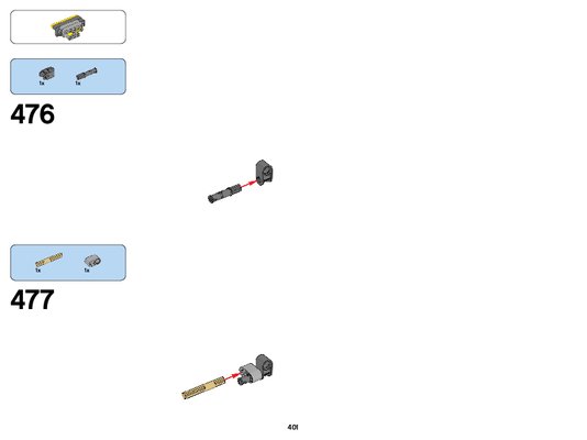 Istruzioni per la Costruzione - LEGO - Technic - 42055 - Escavatore da miniera: Page 1