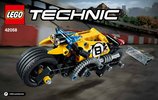 Istruzioni per la Costruzione - LEGO - Technic - 42058 - Stunt Bike: Page 1