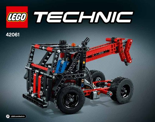 Istruzioni per la Costruzione - LEGO - Technic - 42061 - Ruspa telescopica: Page 1