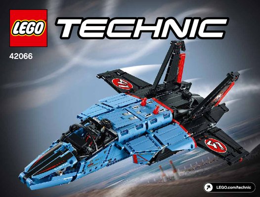 Istruzioni per la Costruzione - LEGO - Technic - 42066 - Jet da gara: Page 1