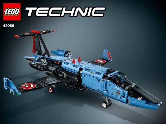 Istruzioni per la Costruzione - LEGO - Technic - 42066 - Jet da gara: Page 1