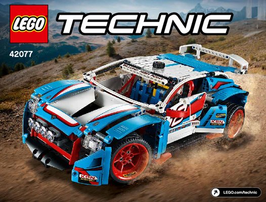 Istruzioni per la Costruzione - LEGO - 42077 - Rally Car: Page 1