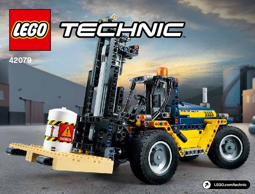 Istruzioni per la Costruzione - LEGO - 42079 - Heavy Duty Forklift: Page 1