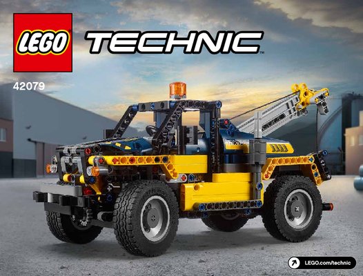 Istruzioni per la Costruzione - LEGO - 42079 - Heavy Duty Forklift: Page 1