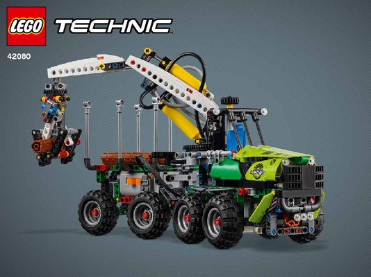 Istruzioni per la Costruzione - LEGO - 42080 - Forest Machine: Page 1