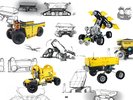 Istruzioni per la Costruzione - LEGO - 42081 - Volvo Concept Wheel Loader ZEUX: Page 240