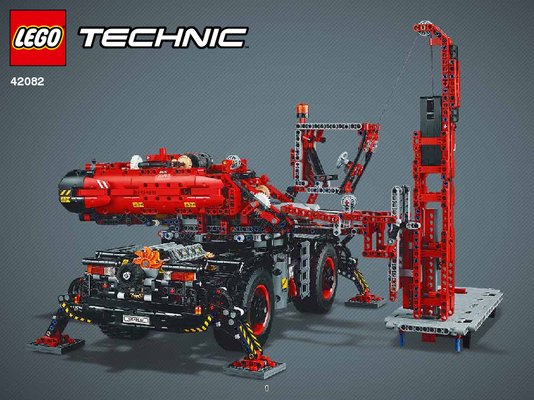 Istruzioni per la Costruzione - LEGO - 42082 - Rough Terrain Crane: Page 1