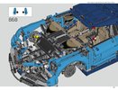 Istruzioni per la Costruzione - LEGO - 42083 - Bugatti Chiron: Page 257