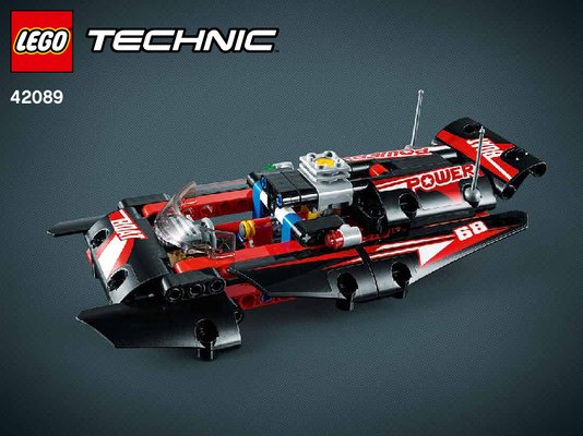 Istruzioni per la Costruzione - LEGO - 42089 - Power Boat: Page 1