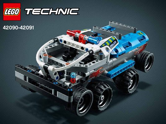 Istruzioni per la Costruzione - LEGO - 42090 - Getaway Truck: Page 1