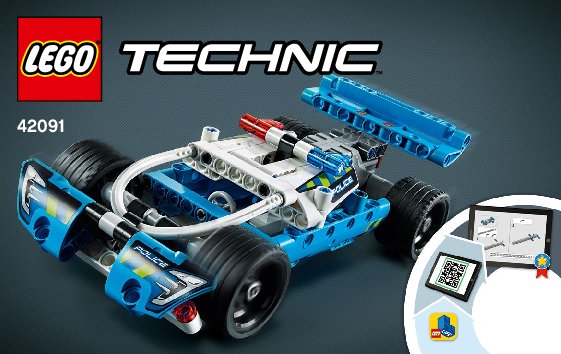 Istruzioni per la Costruzione - LEGO - 42091 - Police Pursuit: Page 1