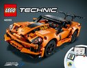 Istruzioni per la Costruzione - LEGO - 42093 - Chevrolet Corvette ZR1: Page 1