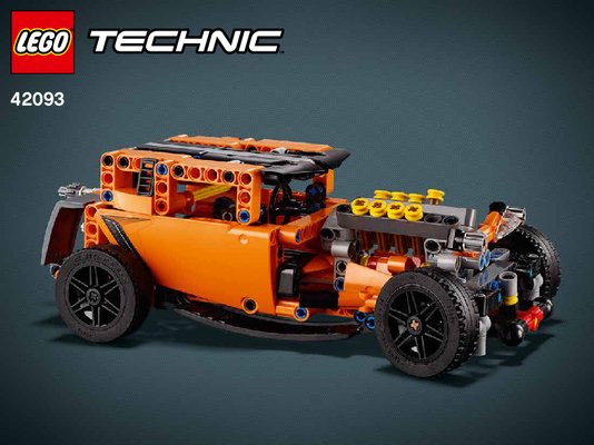 Istruzioni per la Costruzione - LEGO - 42093 - Chevrolet Corvette ZR1: Page 1