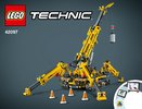 Istruzioni per la Costruzione - LEGO - 42097 - Compact Crawler Crane: Page 1