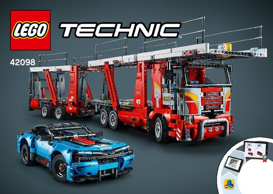 Istruzioni per la Costruzione - LEGO - 42098 - Car Transporter: Page 1