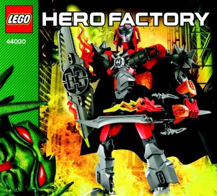 Istruzioni per la Costruzione - LEGO - Hero Factory - 44000 - FURNO XL: Page 1