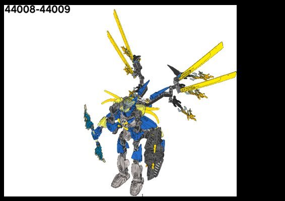 Istruzioni per la Costruzione - LEGO - 44009 - DRAGON BOLT: Page 1