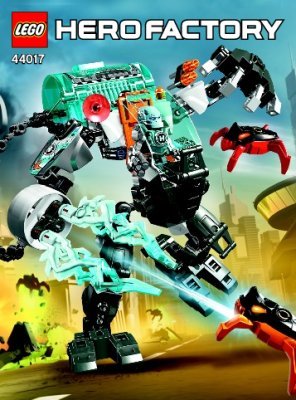 Istruzioni per la Costruzione - LEGO - Hero Factory - 44017 - STORMER Freeze Machine: Page 1