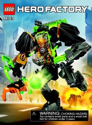 Istruzioni per la Costruzione - LEGO - Hero Factory - 44019 - ROCKA Stealth Machine: Page 1