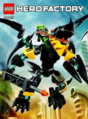 Istruzioni per la Costruzione - LEGO - Hero Factory - 44020 - FLYER Beast vs. BREEZ: Page 1