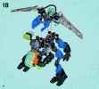 Istruzioni per la Costruzione - LEGO - Hero Factory - 44028 - Robo-macchina da combattimento di SURGE e ROCKA: Page 34