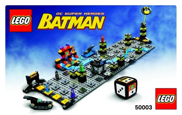 Istruzioni per la Costruzione - LEGO - 50003 - Batman™: Page 1