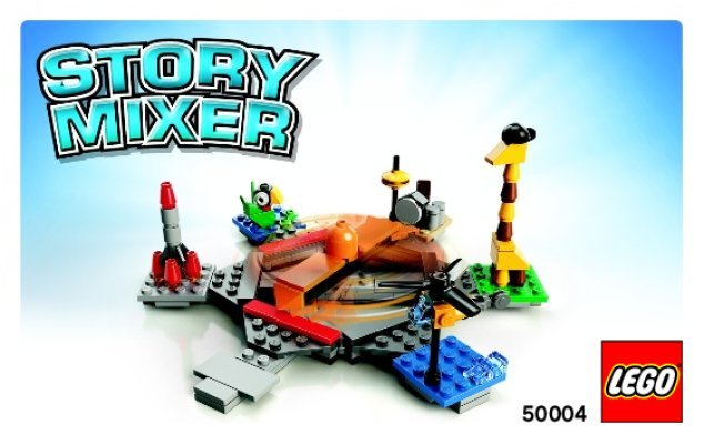 Istruzioni per la Costruzione - LEGO - 50004 - Story Mixer: Page 1