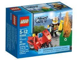 LEGO - City - 60000 - Motocicletta dei pompieri