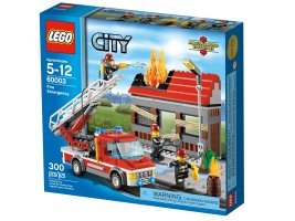 LEGO - City - 60003 - Squadra di emergenza anti-incendio
