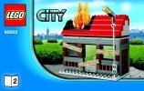 Istruzioni per la Costruzione - LEGO - City - 60003 - Squadra di emergenza anti-incendio: Page 1