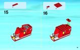 Istruzioni per la Costruzione - LEGO - City - 60004 - Caserma dei pompieri: Page 13