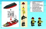 Istruzioni per la Costruzione - LEGO - 60005 - Fire Boat: Page 2