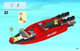 Istruzioni per la Costruzione - LEGO - 60005 - Fire Boat: Page 39