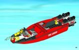 Istruzioni per la Costruzione - LEGO - 60005 - Fire Boat: Page 43