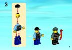 Istruzioni per la Costruzione - LEGO - City - 60006 - Polizia Speciale: Page 3