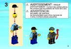 Istruzioni per la Costruzione - LEGO - City - 60006 - Polizia Speciale: Page 3