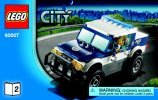 Istruzioni per la Costruzione - LEGO - City - 60007 - Inseguimento ad alta velocità: Page 1