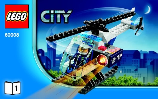 Istruzioni per la Costruzione - LEGO - City - 60008 - Rapina al museo: Page 1