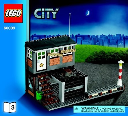 Istruzioni per la Costruzione - LEGO - City - 60009 - Arresto in elicottero: Page 1